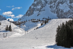 Pisten am Kreuzbergpass