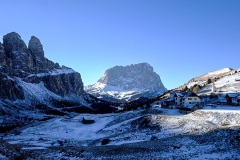 Grödner Joch, Sella und Langkofel
