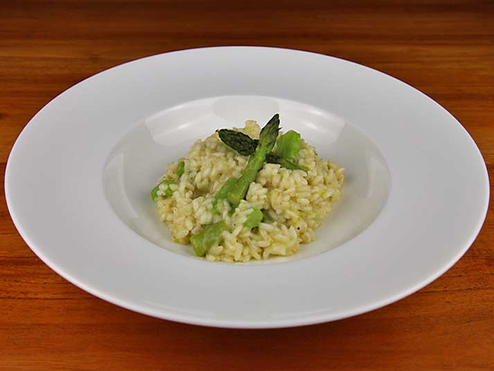 Risotto mit grünem Spargel - Rezept | Suedtirol-Kompakt.com