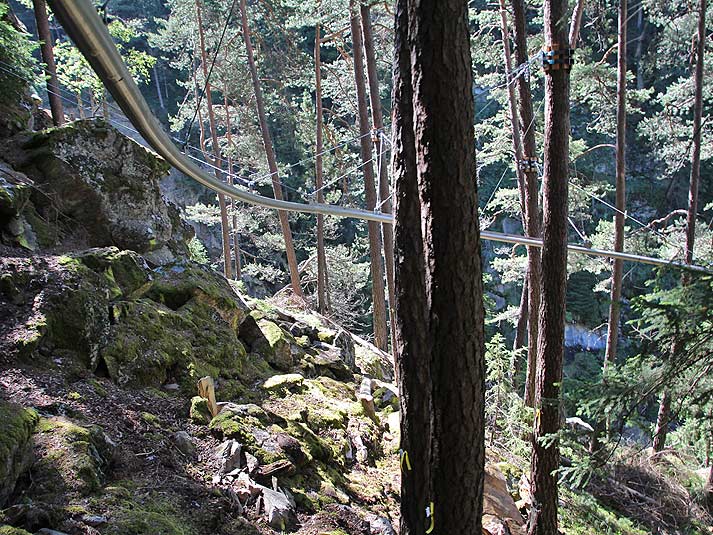 Fly-Line im Tauferer Ahrntal