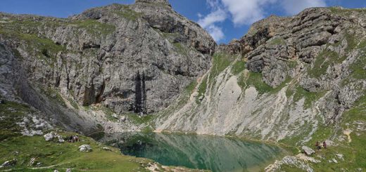 Wanderung Campolongopass Boé-See, Bild 12
